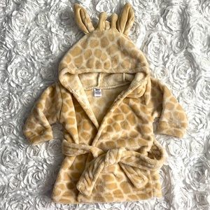 3/$30 0-9 months baby giraffe bath robe